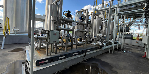 Projet de liquéfaction de CO₂ pour une usine d’ammoniac