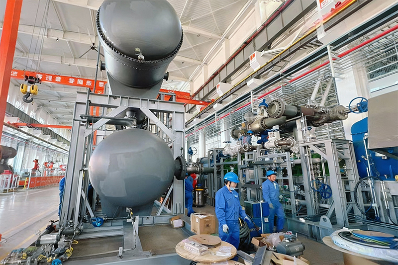 Projet d’ensemble de refroidissement industriel pour l’industrie pétrochimique