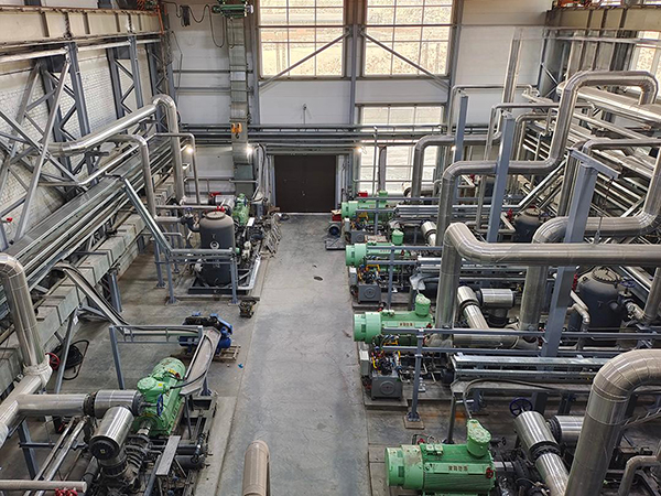 Système personnalisé de régulation de température au CO₂ pour le projet RCC (Russian Copper Company)