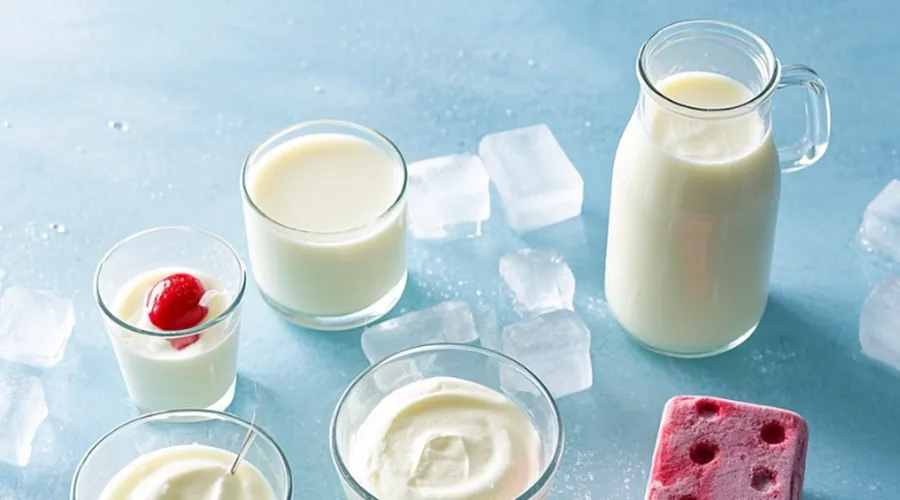 Solutions de refroidissement au CO₂ à haute efficacité énergétique, de production de glace liquide et de surgélation pour la transformation des produits laitiers avec contrôle précis de la température