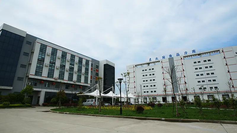 Entrepôt frigorifique alimentaire de Shanghai, Chine