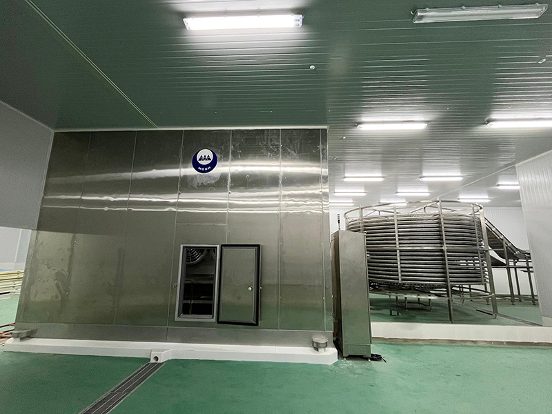Projet de surgélateur à spirale pour PFI, Indonésie
