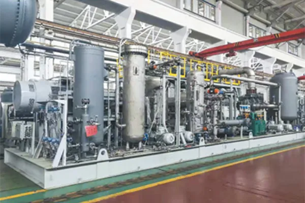 Projet de récupération et d’utilisation du CO₂ dans une usine de traitement du gaz naturel
